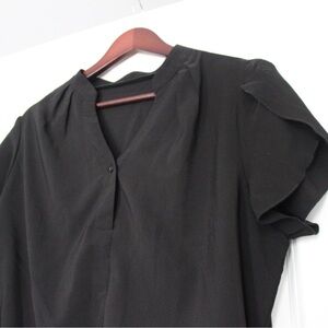 Elegant Black Women's Top